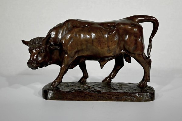 L. Vidal, Le Taureau, 1867, Bronze-RVK-1337807