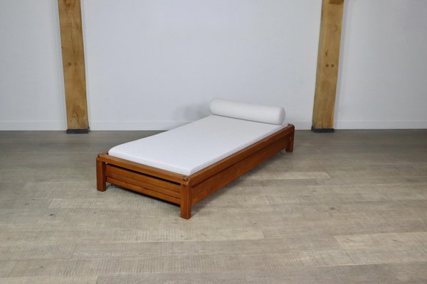 L03 Daybed in Elm by Pierre Chapo, France, 1960s-ZZP-1700767