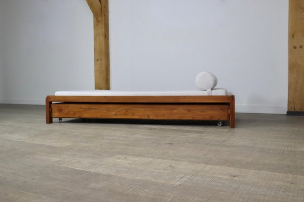 L03 Daybed in Elm by Pierre Chapo, France, 1960s-ZZP-1700767