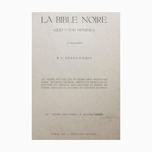 La Bible Noire - Complete Suite of Etchings by R.L. Delechamps - 1921 1921-ZCI-756304