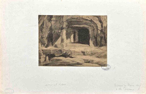 La Cervara, Original Drawing, 1847-ZCI-1362691