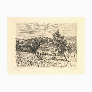 La colline de Sainte Anne - Original Etching by Dunoyer de Segonzac - 1925 1925-ZCI-757564