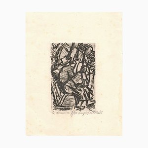 La Domenica - Original Etching by Luigi Bartolini - 1943 1943-ZCI-757098