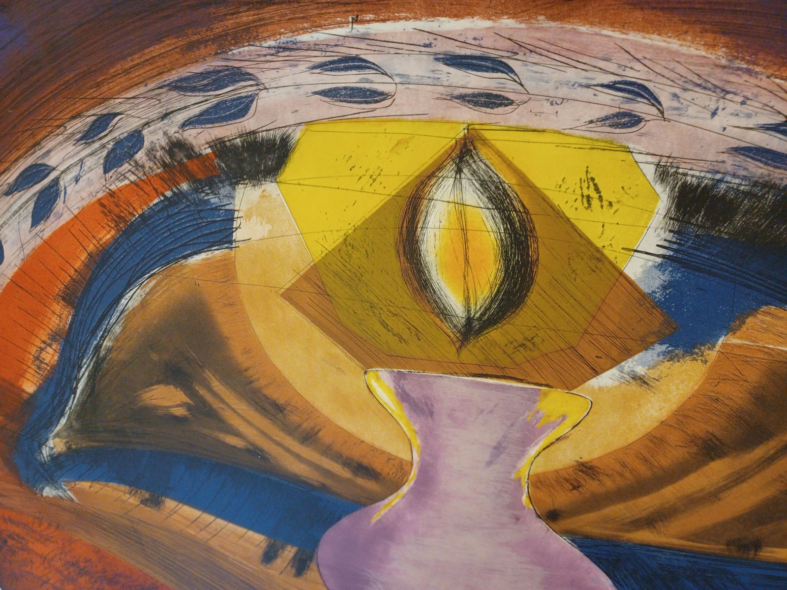 La fortuna ruota, rovescio del tempo, 1993 Bruno Ceccobelli