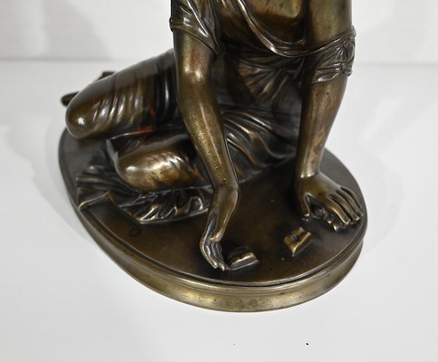 La Joueuse d’Osselets, 19th-Century, Bronze-RVK-1341796