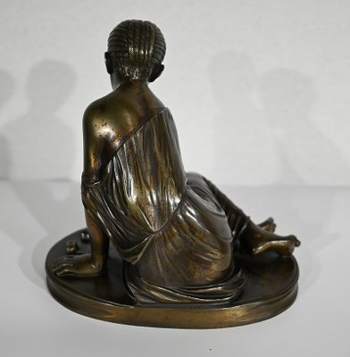 La Joueuse d’Osselets, 19th-Century, Bronze-RVK-1341796