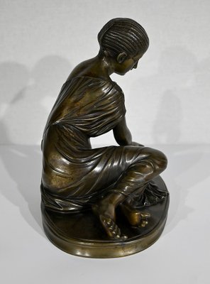 La Joueuse d’Osselets, 19th-Century, Bronze-RVK-1341796