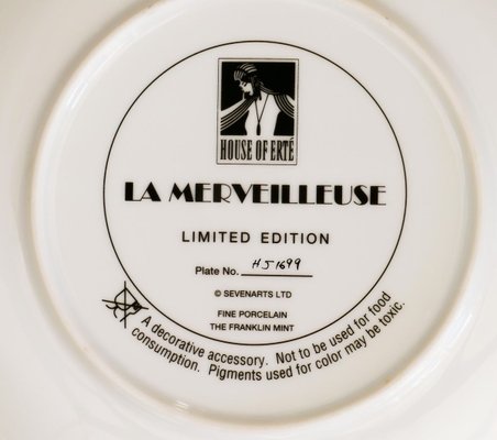 La Merveilleuse - Porcelain Collector Plate - 1990 1990-ZCI-760865