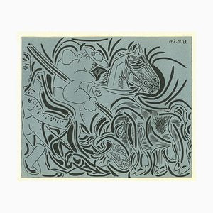 La Pique - Original Linocut After Pablo Picasso - 1962 1962-ZCI-757582