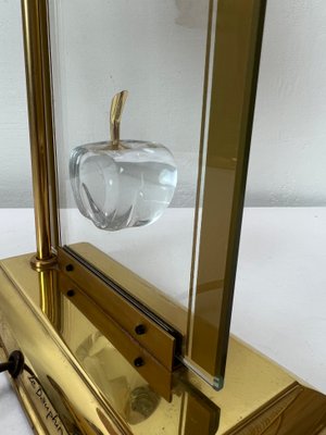 La Pomme Table Lamp in Brass and Glass from Le Dauphin, 1980s-WZZ-1450028