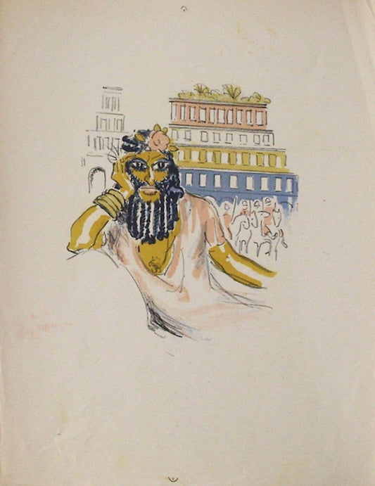 La Princesse de Babylone 02 (Essai 4) by Kees Van Dongen