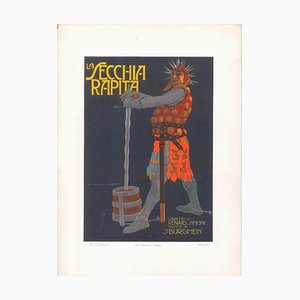 La Secchia Rapita - Original Advertising Lithograph by Marcello Dudovich - 1910s 1910-ZCI-760227