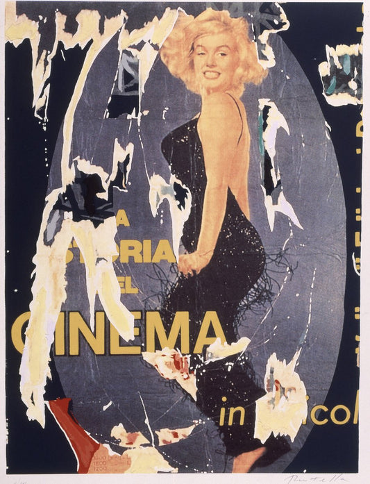 La storia del cinema, 1998 Mimmo Rotella