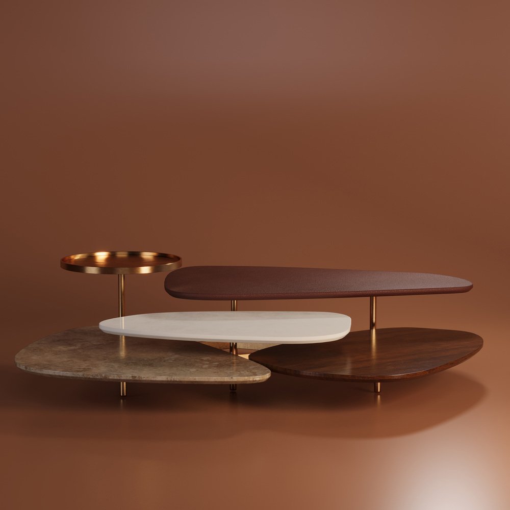 La Toile Center Table by Malabar