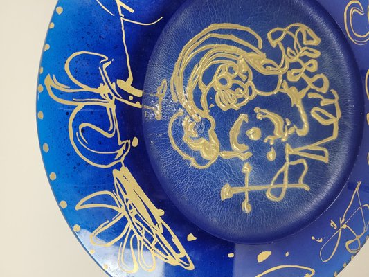 La Triomphale Plate by by Salvador Dali for Dali and Daum-SYQ-1769667