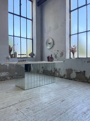 Lacquer and Mirror Desk, 1980s-LCU-2024746