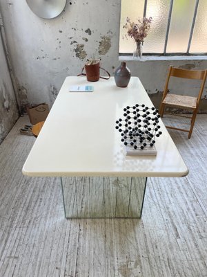 Lacquer and Mirror Desk, 1980s-LCU-2024746