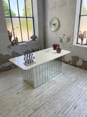 Lacquer and Mirror Desk, 1980s-LCU-2024746