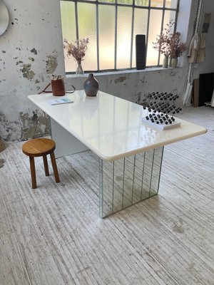 Lacquer and Mirror Desk, 1980s-LCU-2024746