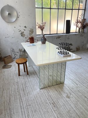 Lacquer and Mirror Desk, 1980s-LCU-2024746