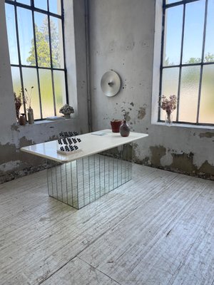 Lacquer and Mirror Desk, 1980s-LCU-2024746