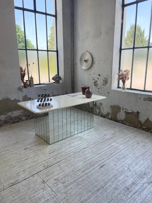 Lacquer and Mirror Desk, 1980s-LCU-2024746