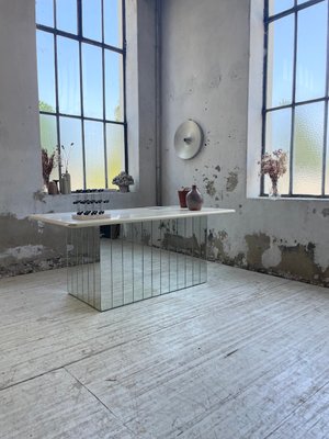 Lacquer and Mirror Desk, 1980s-LCU-2024746