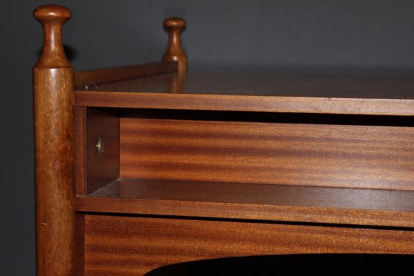 Lacquer Flat Desk with 3 Drawers from Maison Gauthier, 1960s-BCR-1138922