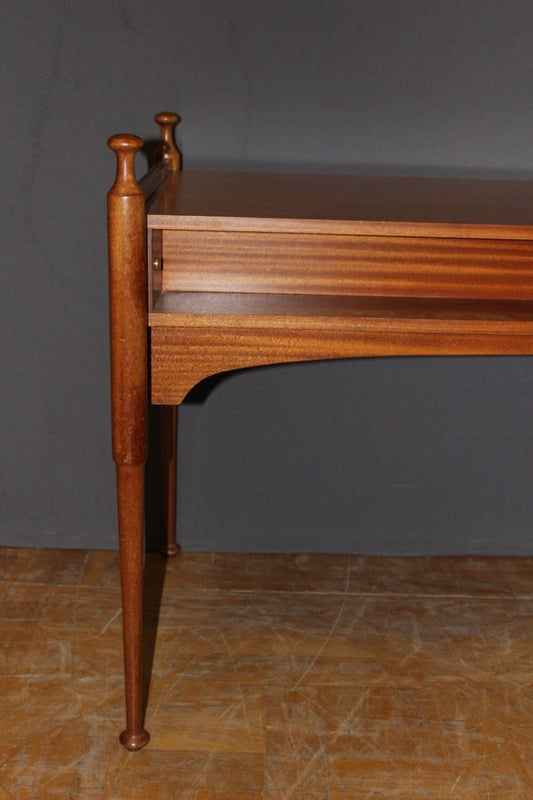 Lacquer Flat Desk with 3 Drawers from Maison Gauthier, 1960s