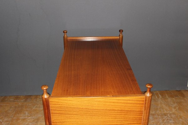 Lacquer Flat Desk with 3 Drawers from Maison Gauthier, 1960s-BCR-1138922