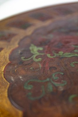 Lacquer & Gilt Bronze Coffee Table, 1950s-CEJ-737763