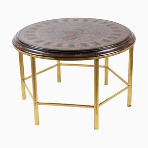 Lacquer & Gilt Bronze Coffee Table, 1950s-CEJ-737763