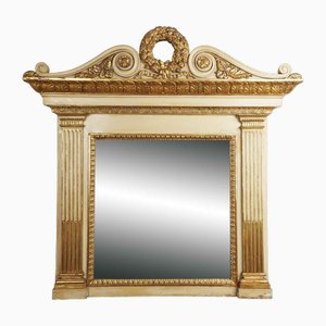 Lacquered and Gilded Fireplace Mirror-TBU-2038051