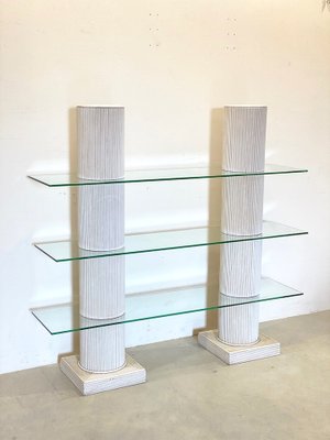 Lacquered Bamboo Shelf, 1970s-NPC-1007883