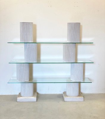 Lacquered Bamboo Shelf, 1970s-NPC-1007883