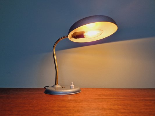 Lacquered Metal Desk Lamp, 1930s-FAX-1751985