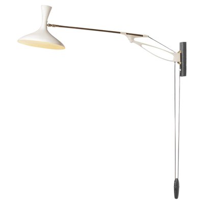 Lacquered Metal Wall Lamp by Cosack Leuchten, 1950s-YU-974129