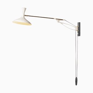 Lacquered Metal Wall Lamp by Cosack Leuchten, 1950s-YU-974129