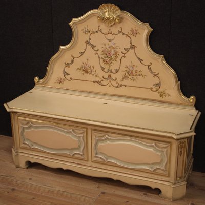 Lacquered Painted and Gilded Venetian Chest, 1980s-RP-1792946