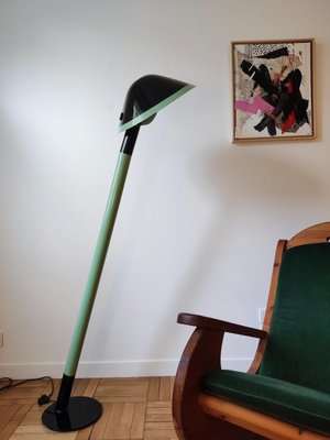 Lacquered Vinyl Floor Lamp, France, 1970-ILR-2035570