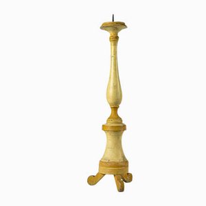 Lacquered Wood Candleholder, 1800s-RAQ-779293