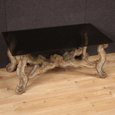 Lacquered Wood Coffee Table, 1960s-RP-1764505