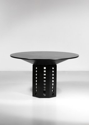 Lacquered Wood Dining Table by Joseph Hoffman for Bieffeplast, 1970s-YU-1312238