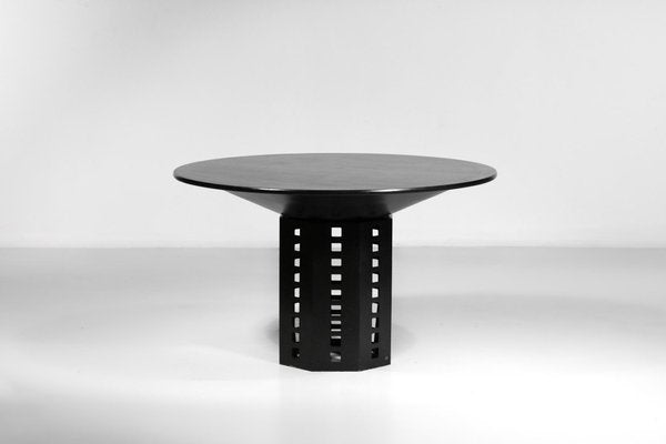 Lacquered Wood Dining Table by Joseph Hoffman for Bieffeplast, 1970s-YU-1312238