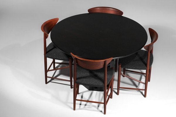 Lacquered Wood Dining Table by Joseph Hoffman for Bieffeplast, 1970s-YU-1312238