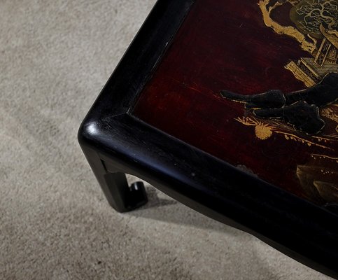 Lacquered Wooden Coffee Table, 1950-RVK-1778423