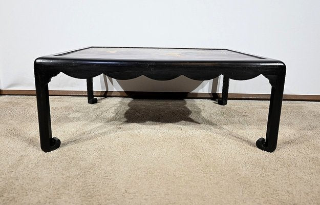 Lacquered Wooden Coffee Table, 1950-RVK-1778423