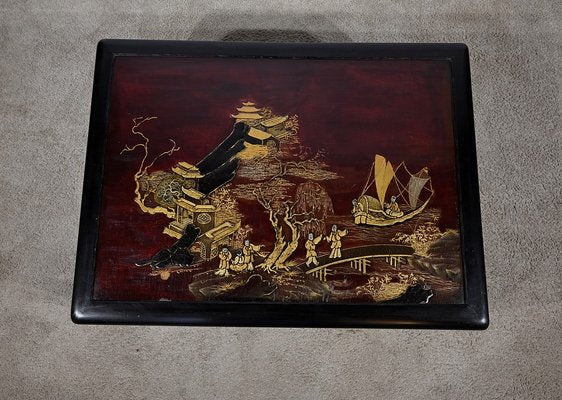 Lacquered Wooden Coffee Table, 1950-RVK-1778423