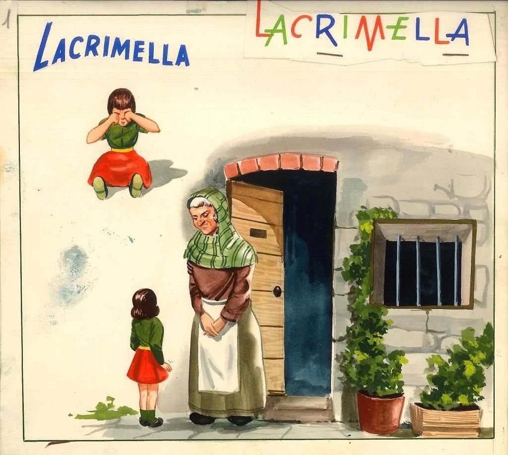 Lacrimella - Original Illustrate tale by Italo Orsi - 1930s 1930s