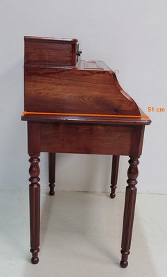 Ladies Desk in Mahogany, 19th Century-RVK-1105467